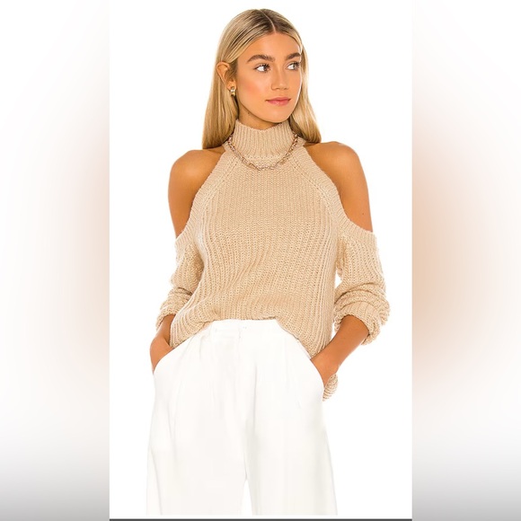 MAJORELLE Estrid Cold Shoulder Sweater - Picture 2 of 6